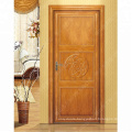 WANJIA Aluminum interior doors casement  doors design with wood color Bedroom Door